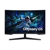 Monitor Samsung Odyssey G5 G55C, 27" QHD, VA, 165Hz 1ms, DP, HDMI, AMD FreeSync, Zakrlivljen, Crni, LS27CG552EUXEN
