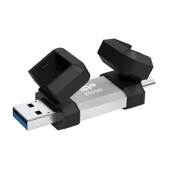 Memorija USB Stick, 256GB 3.2 Gen1, Silicon Power Mobile C51, crna