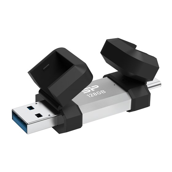 Memorija USB Stick, 128GB 3.2 Gen1, Silicon Power Mobile C51, crna