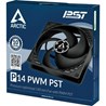 Ventilator Arctic P14 PWM PST 140mm, ACFAN00125A