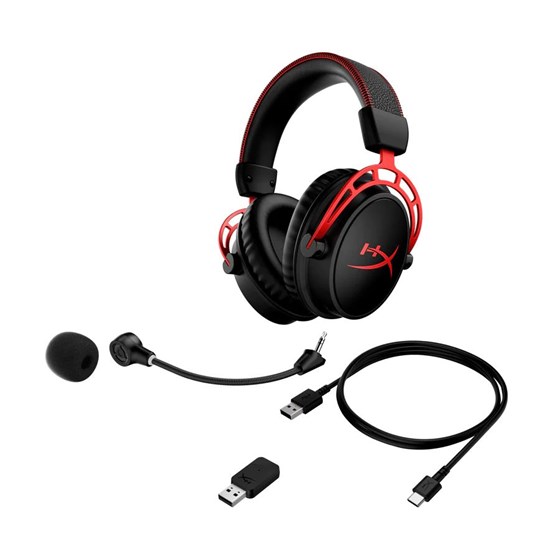 Slušalice HyperX Cloud Alpha Wireless Gaming Headset (Crno-Crvene), 4P5D4AA