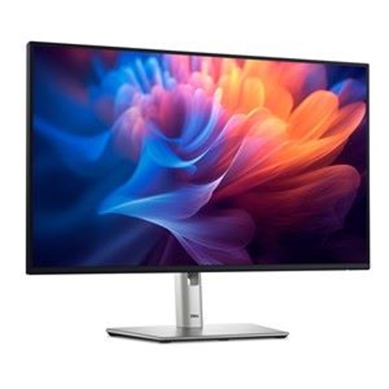 Monitor Dell P2725HE, 27" FHD, IPS, 100Hz 5ms, HDMI, DP, LAN, USB-C, USB-A, USB-B, Pivot, Srebrno / Crna