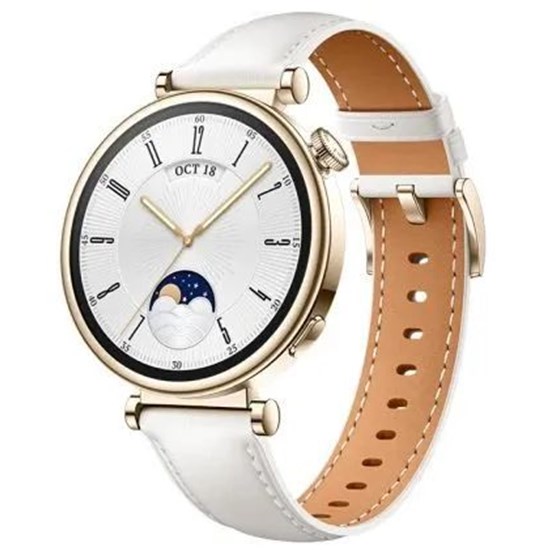 Huawei Watch GT4 41mm, Leather white (Aurora-B19L)