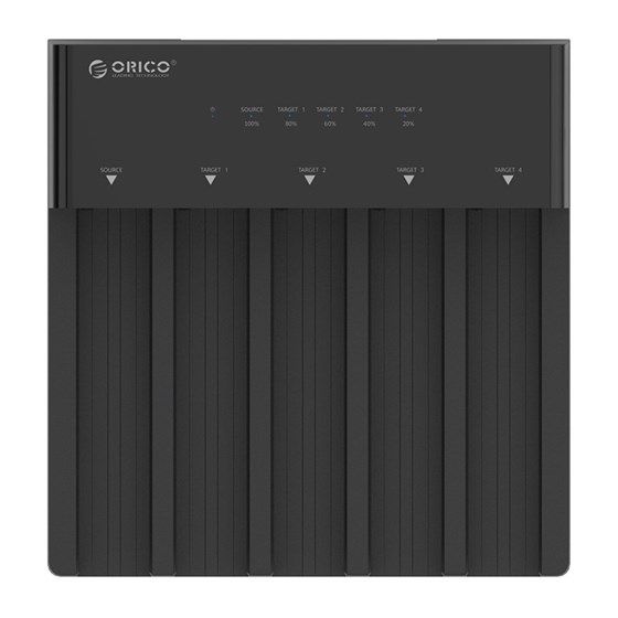 Orico Docking station Duplikator za HDD 3.5"/2.5", USB3.0 (ORICO-6558US3-C-EU-BK)