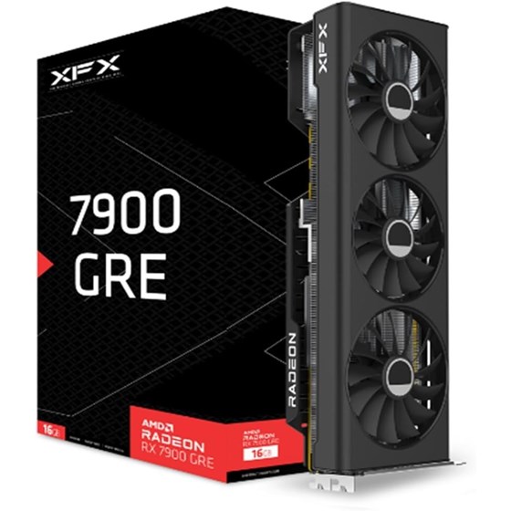 Grafička kartica XFX AMD Radeon RX 7900 GRE GAMING, 16GB GDDR6, 1x HDMI, 3x DisplayPort, RX-79GMERCB9