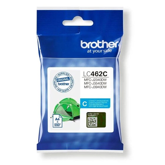 Tinta Brother LC462C cyan 550 str.