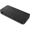 Lenovo USB-C Dual Display Travel Dock 1x HDMI2.1, 1x DP1.4, 1x USB-A, 2x USB-C, 1x RJ45 65W PD + 100W Power Adapter, 40B90100EU