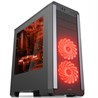 Kućište MS FIGHTER V305, Gaming, ATX,Crno, MSC10007