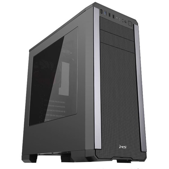 Kućište MS FIGHTER V305, Gaming, ATX,Crno, MSC10007