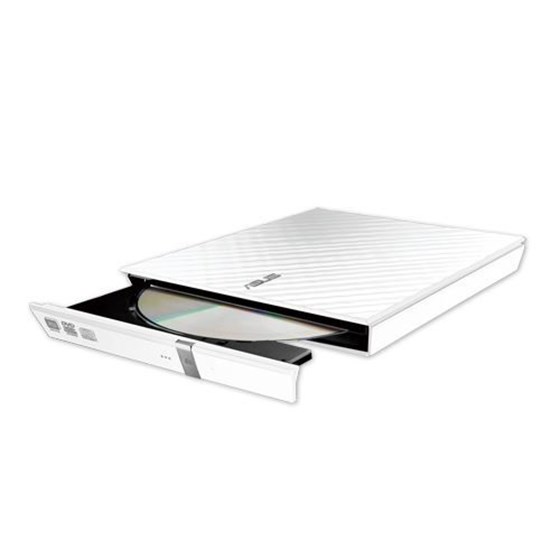Optički uređaj ASUS SDRW-08D2S-U LITE Eksterni, Bijeli, 90-DQ0436-UA161KZ