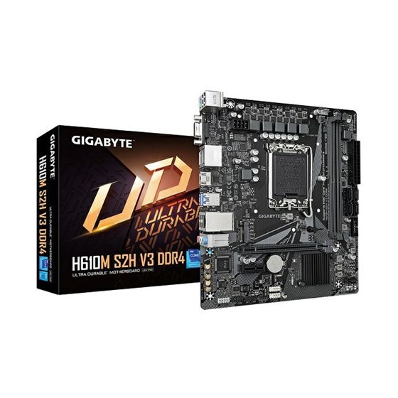 Matična ploča Gigabyte, H610M S2H V3, Intel H610, LGA 1700, mATX, DDR4