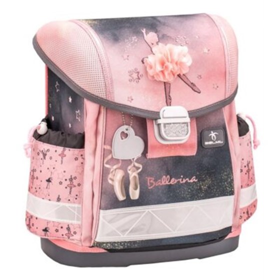 Torba školska Belmil classy Ballerina black Pink 403-13/AG/30