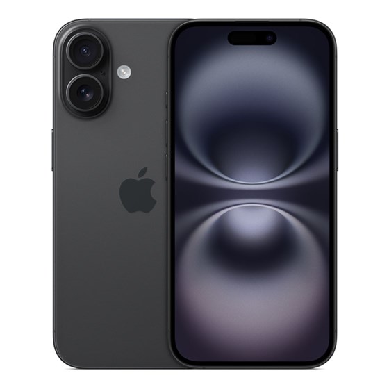 Apple iPhone 16, 6.1", 8GB/128GB, iOS 18, Black, mye73sx/a