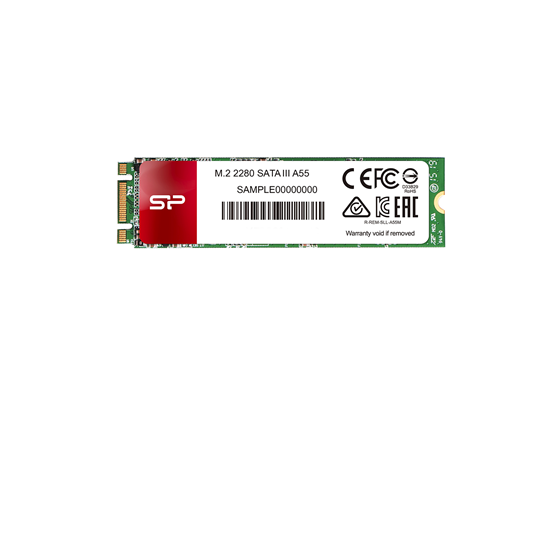 SSD 256GB Silicon Power A55, M.2 SATA, 560/530 MB/s, SP256GBSS3A55M28