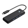 Orico USB C Hub 4u1, 3x USB A, SD/TF Reader, PAPW3AT-C3-015-BK-EP