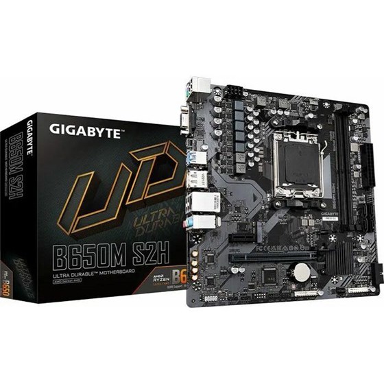 Matična ploča Gigabyte B650M S2H, AMD B650, Socket AM5, mATX, DDR5 