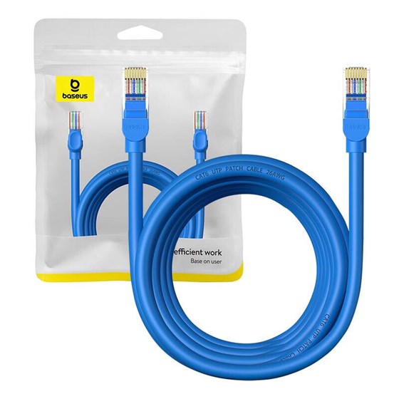 Kabel UTP CAT 6 5m Baseus plavi, B00133204311-04