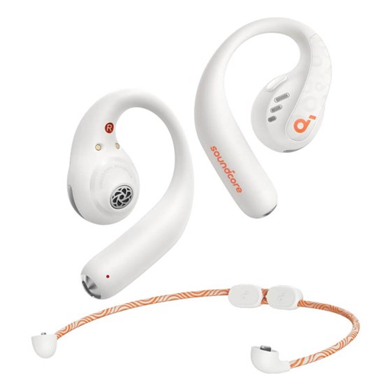 Anker Soundcore AeroFit Pro bežične slušalice, bijele