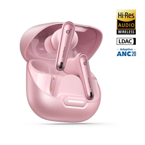 Anker Soundcore Liberty 4 NC bežične slušalice, roza