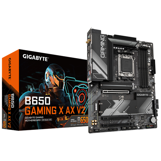 Matična ploča Gigabyte B650 Gaming X AX V2, AMD B650, Socket AM5, ATX, DDR5
