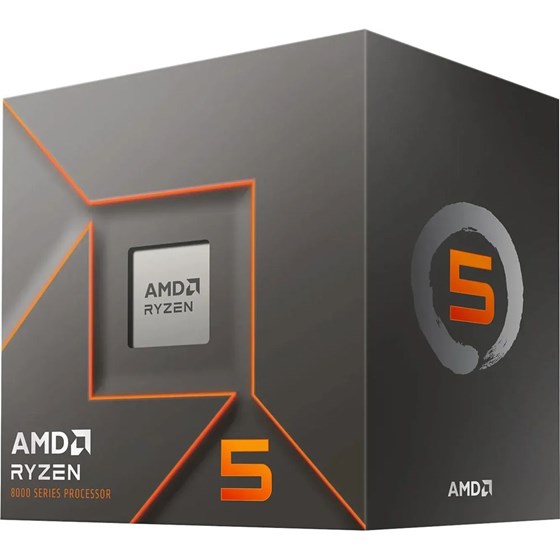 Procesor AMD Ryzen 5 8400F, 6C/12T, 4.20GHz/4.70GHz, 16MB, Socket AM5, 100-100001591BOX