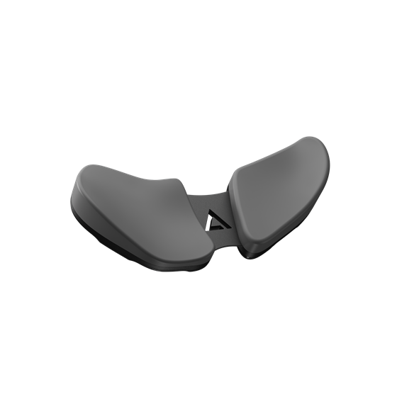 DeltaHub Ergonomski oslonac za zglob Carpio 2.0 - ergonomic wrist rest Left / L / Grey