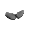 DeltaHub Ergonomski oslonac za zglob Carpio 2.0 - ergonomic wrist rest Left / L / Grey