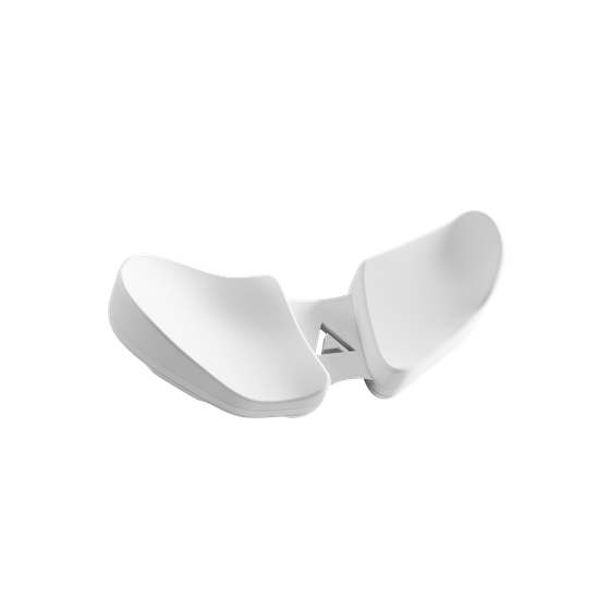 DeltaHub Ergonomski oslonac za zglob Carpio 2.0 - ergonomic wrist rest Left / L / White