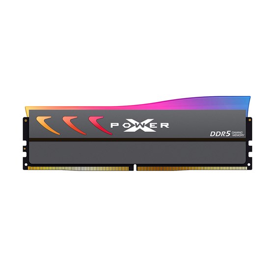 Memorija za PC, 32GB (2x 16GB) DDR5 6000 MT/s, Silicon Power XPOWER Storm, RGB, CL30, Gray, SP032GXLWU60AFDK