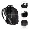 Ruksak za laptope do 17" Wenger Carbon Crni