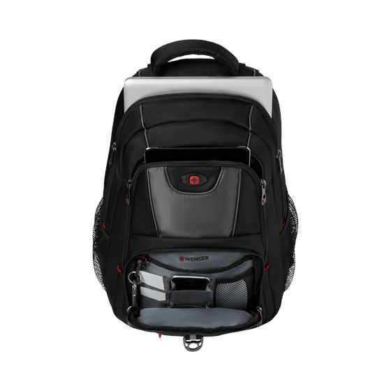 Ruksak za laptope do 16" Wenger Pillar Crno/Sivi