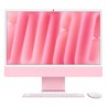 Apple 24-inch iMac with Retina 4.5K display, Apple M4 chip with 10-core CPU and 10-core GPU, 16GB, 512GB SSD - Pink