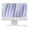 Apple 24-inch iMac with Retina 4.5K display, Apple M4 chip with 10-core CPU and 10-core GPU, 24GB, 512GB SSD - Silver
