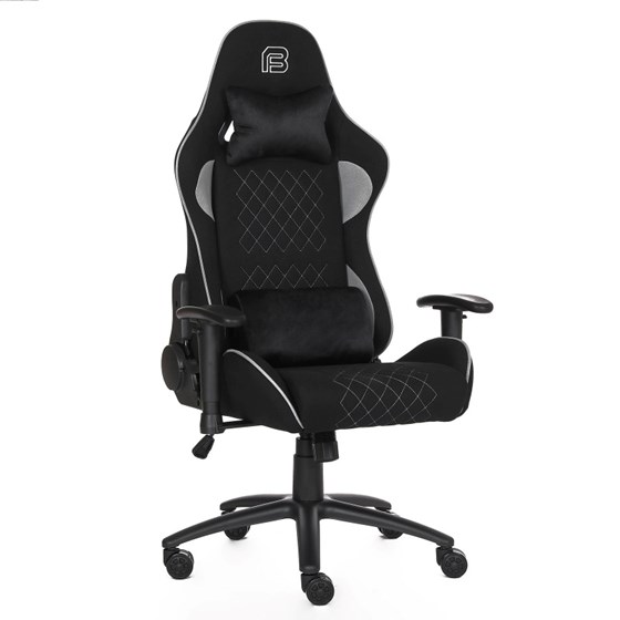 Gaming stolac Bit Force Khan F-2D, crno/sivi