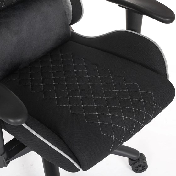 Gaming stolac Bit Force Khan F-2D, crno/sivi