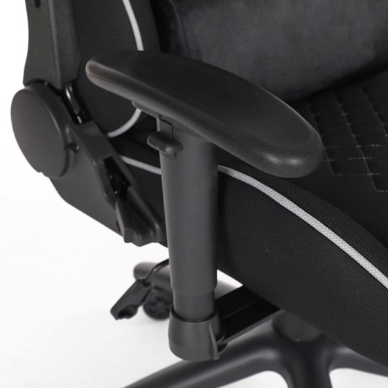 Gaming stolac Bit Force Khan F-2D, crno/sivi