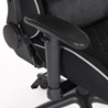 Gaming stolac Bit Force Khan F-2D, crno/sivi