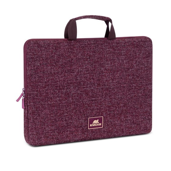 Torba sleeve za laptop RivaCase 13.3" Anvik 7913 Bordo crvena s ručkama