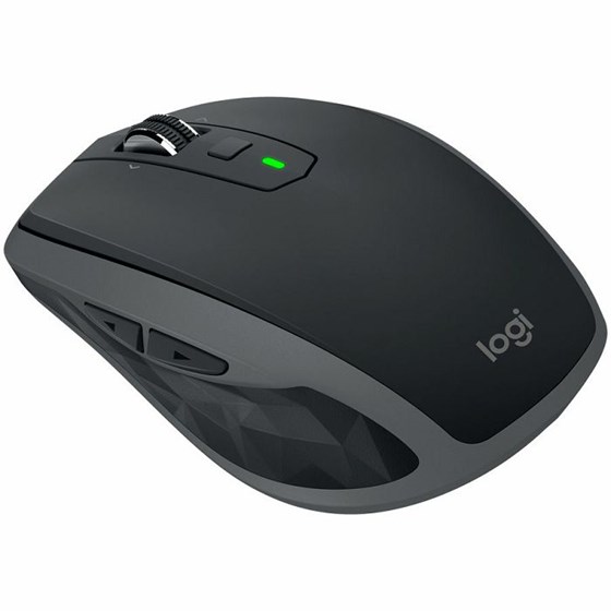 Logitech MX Anywhere 2S bežični laserski miš, USB, graphite
