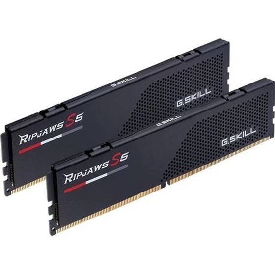Memorija za PC, 32GB (2x 16GB) DDR5 6000MHz, G.Skill Ripjaws S5, CL30, Black, F5-6000J3040F16GX2-RS5K