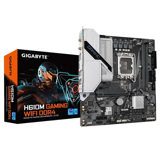 Matična ploča Gigabyte H610M Gaming WiFi, Intel H610, LGA 1700, mATX, DDR4