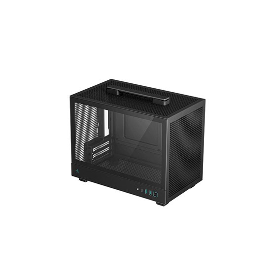 Kućište DeepCool CH160, Mini-ITX, Tempered Glass, Black, R-CH160-BKNGI0-G-1
