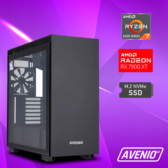 Avenio Prodigy AMD Ryzen 7 5800X3D 3.40GHz 32GB 1TB NVMe SSD W11P AMD Radeon RX 7900XT 20GB GDDR6 P/N: 02242144