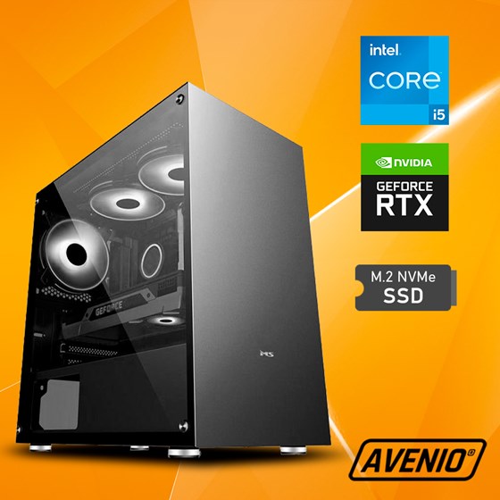 Avenio OptiGamer Mini Intel Core i5 12400F 2.50GHz 32GB DDR4 1TB SSD NVMe W11P nVidia GeForce RTX 4060 Ti 8GB GDDR6 P/N: 02242597