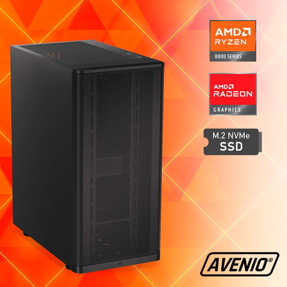 Avenio ProMedia AMD Ryzen 5 8600G 5.00GHz 16GB 1TB NVMe SSD W11P AMD Radeon 760M P/N: 02242616