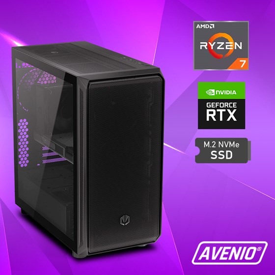 Avenio Prodigy AMD Ryzen 7 9800X3D 5.2GHz 64GB 2TB M.2 NVMe W11P nVidia GeForce RTX 4080 Super 16GB GDDR6X P/N: 02242812