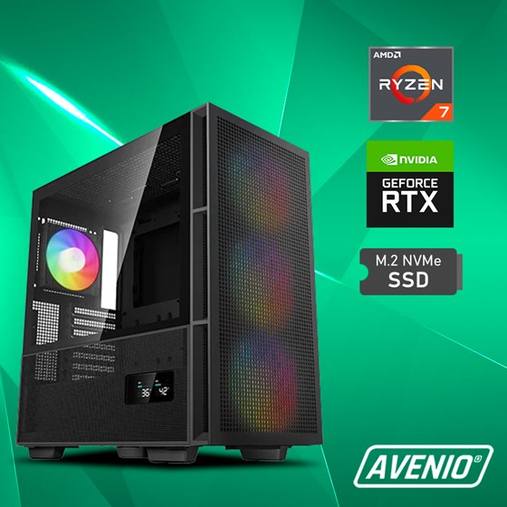 Avenio Pro WS AMD Ryzen 7 9700X 5.50GHz 96GB 2TB NVMe SSD W11P WiFi Bluetooth nVidia RTX 4080 SUPER 16GB GDDR6X P/N: 02242775