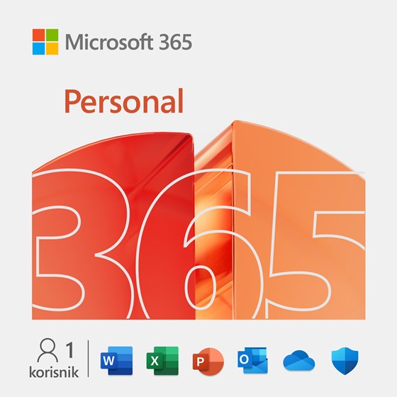 Software Microsoft 365 Personal FPP 1 godišnja pretplata P/N: QQ2-01897