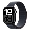 Apple Watch S10 GPS 42mm Jet Black Alu Case with Ink Sport Loop