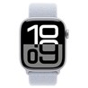 Apple Watch S10 GPS 42mm Silver Alu Case with Blue Cloud Sport Loop